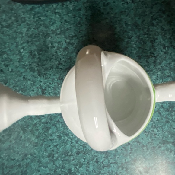 Block Bernarda Poinsettia Ceramic Water Can - Picture 6 of 10